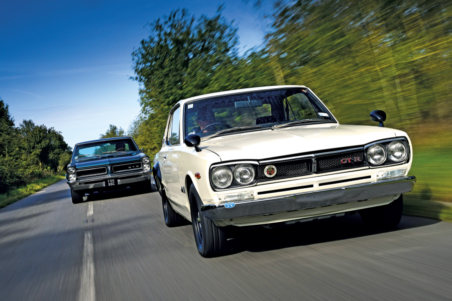 The sky's the limit: Nissan Skyline R32 meets 2000GT-R | Classic